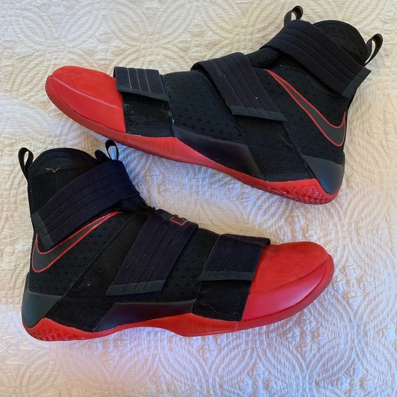 Nike Other - Nike Lebron Solider 10 Sfg red black
